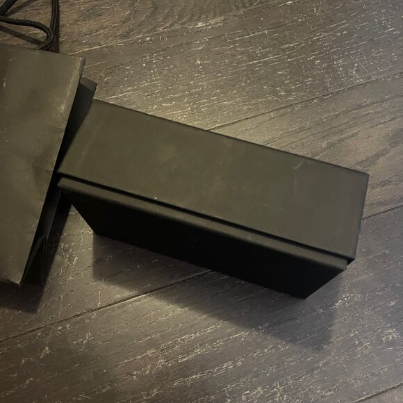 Chanel black white empty sunglass box storage decoration Gift Box size small - Picture 8 of 12